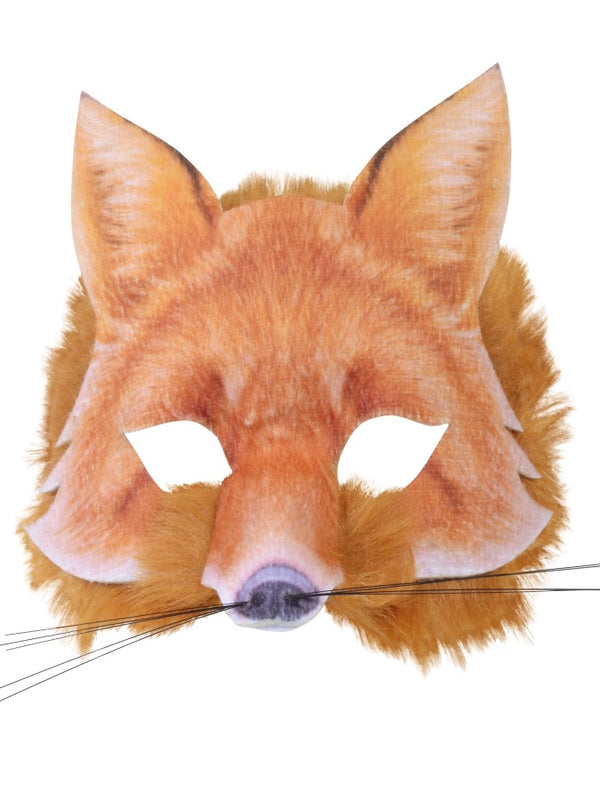 Fox Face Realistic Fur Mask