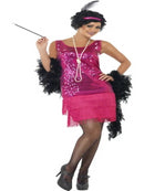 Fun Time Flapper Pink Costume