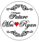 Future Mrs Hen Party Personalised Badge White