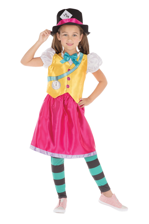 Girls Mad Hatter childrens costume