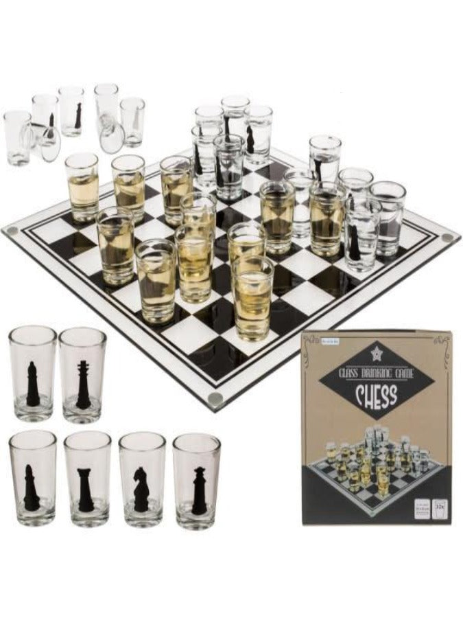 Glass drinking game, Chess