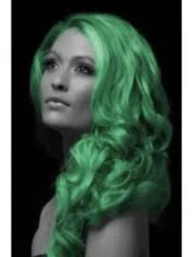 Green Hair spray