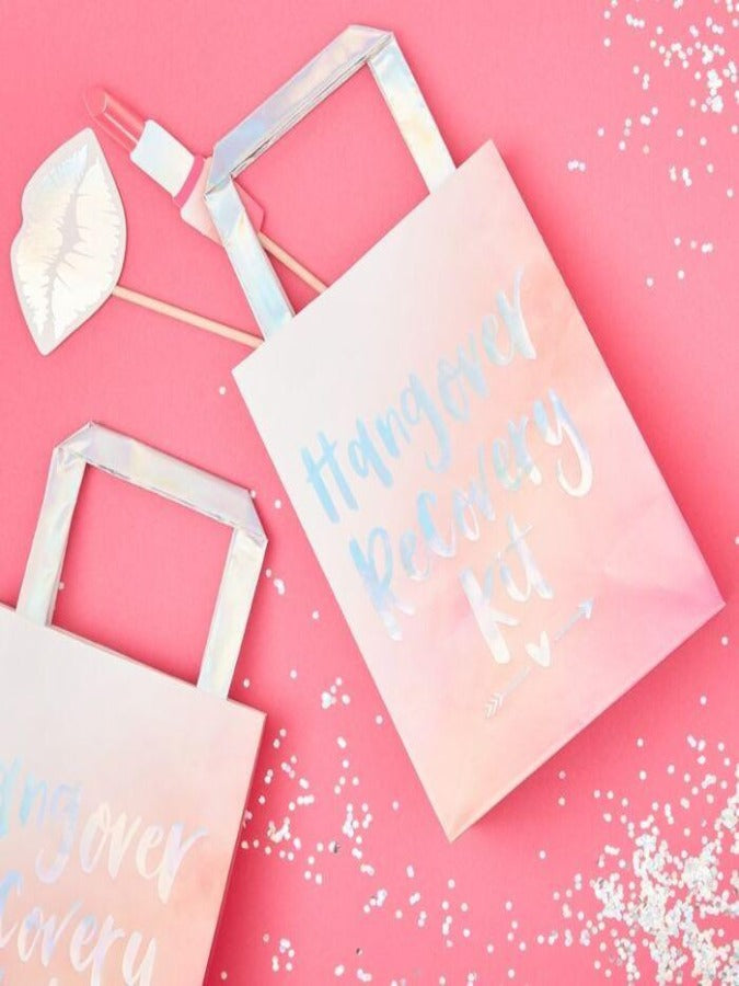 Hen Party Hangover Recovery Party Bags - Bride Tribe