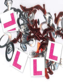 Hen Party - Confetti Big L Plate