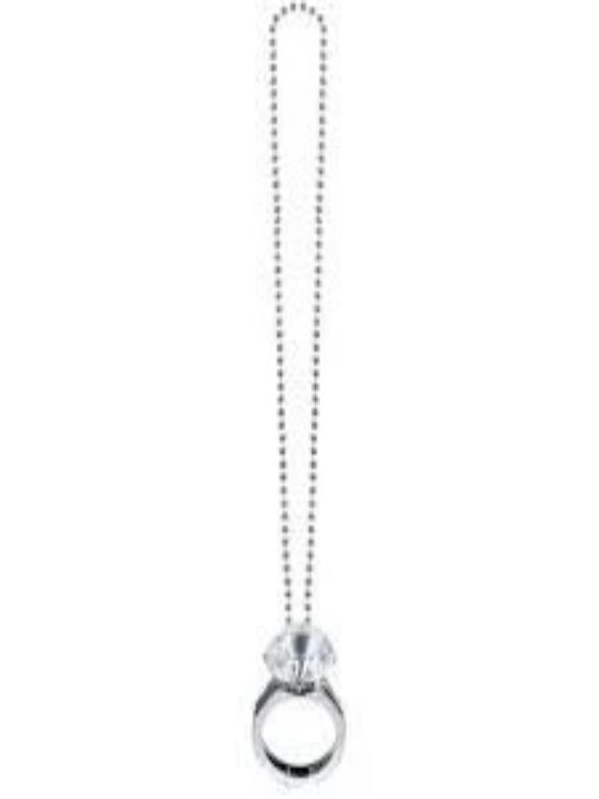 Hen Party Giant Ring Necklace