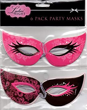 Hen Party Masks 6 asstd