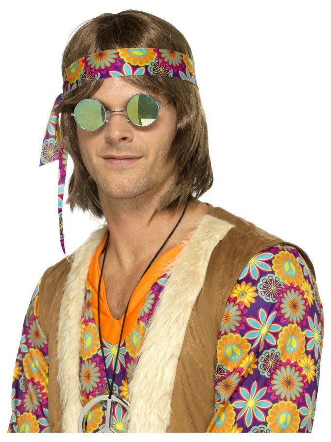 Hippie Specs, Mirrored, Green & Blue