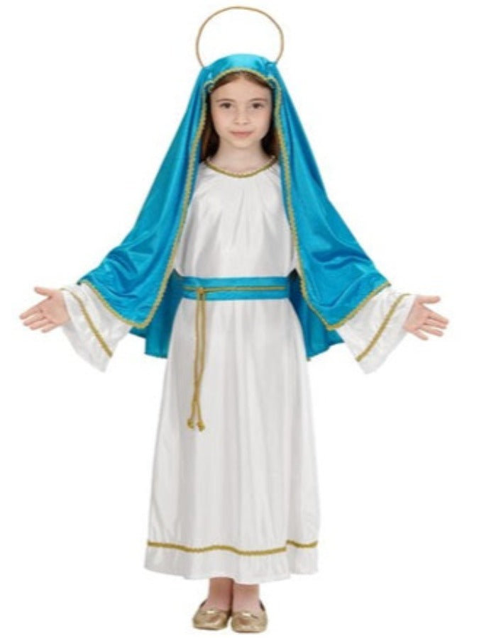 Holy Mary Kids Costume