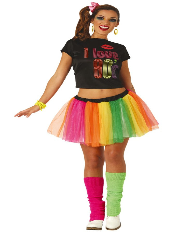 I LOVE 80s COSTUME