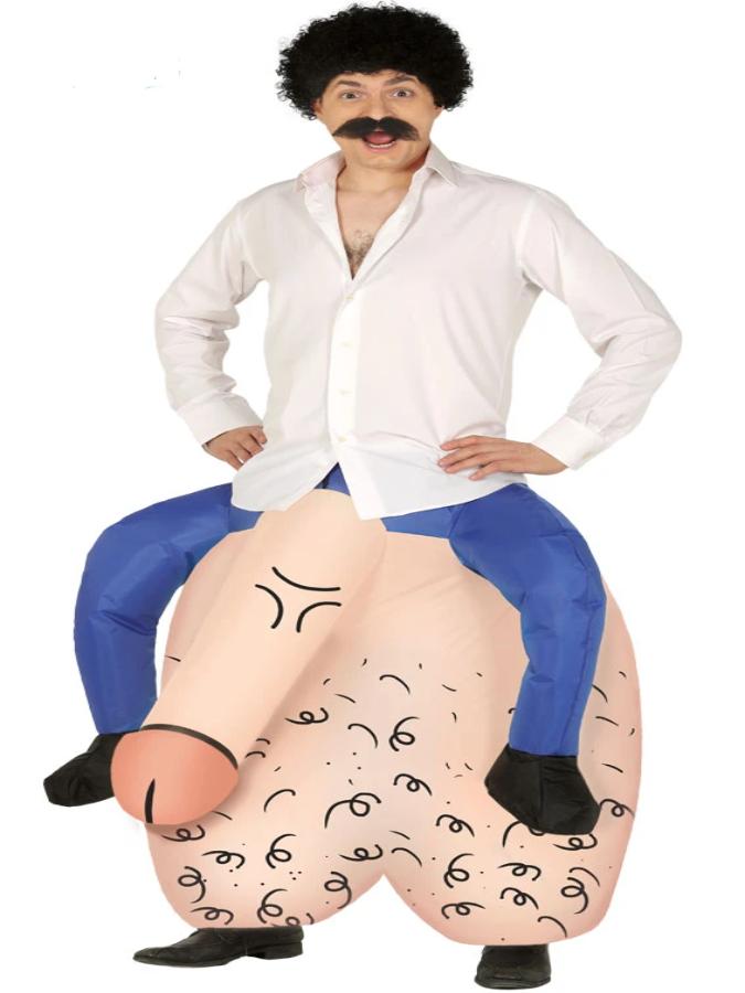INFLATABLE TESTICLES ADULT COSTUME