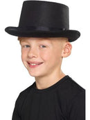 Kids Black Top Hat