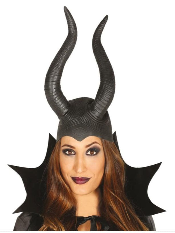 LATEX HELMET WITH HORNS