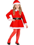 MISS SANTA Kids Costume