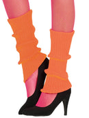 NEON ORANGE LEG-WARMERS