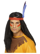 Native American Inspired Brave Wig, Black