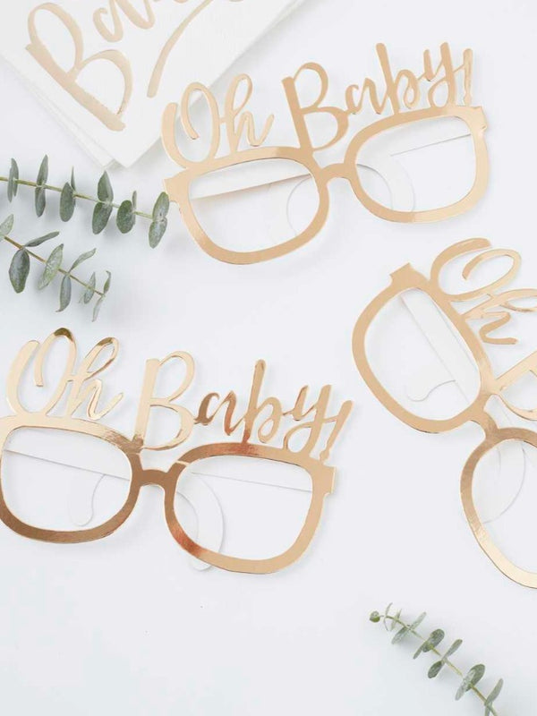 Oh Baby Fun Glasses Baby Shower Props