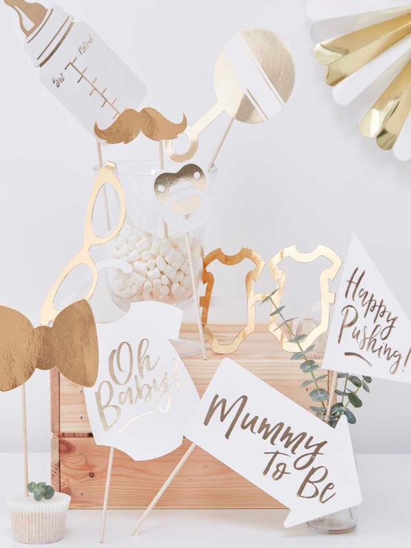 Oh Baby! Baby Shower Photo Booth Props