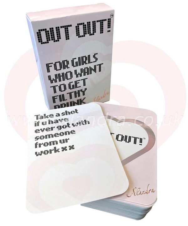 Out Out Drinking Cards