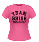 'TEAM BRIDE' Personalised Hen Party T-shirt