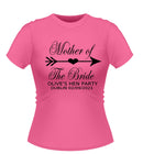 'Mother of the Bride Personalised Hen Party Tshirt