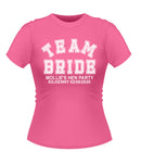 'TEAM BRIDE' Personalised Hen Party T-shirt