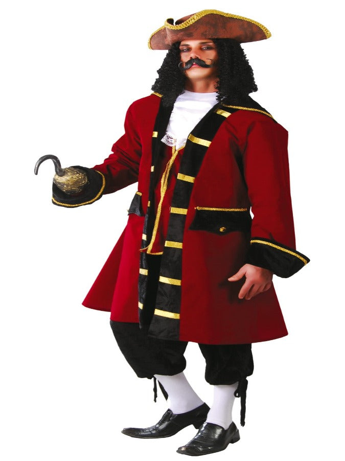 Pirate Captain Burgundy Costume