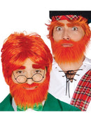 RED-HAIRED WIG WITH BEARD