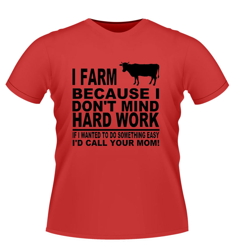 'I FARM' Novelty Tshirt