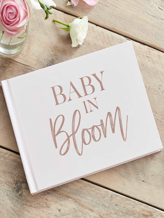 Rose Gold And Blush Baby Shower Guest Book