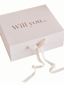Rose Gold Will You Be My Bridesmaid Box