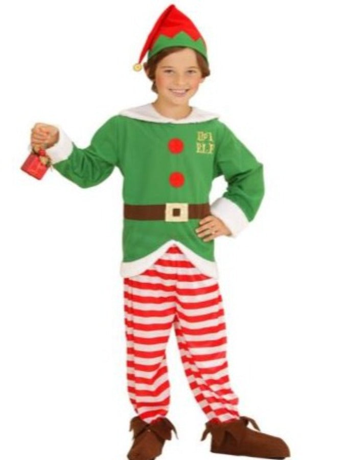 SANTA'S LITTLE Elf HELPER KIDS COSTUME