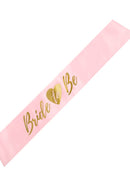 Sash Bride to be, light pink