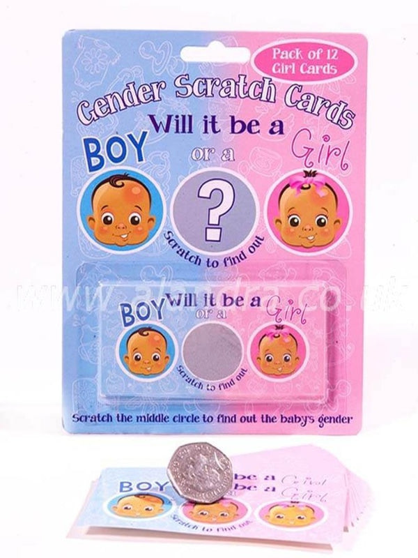 Scratch Girl Gender Reval Game