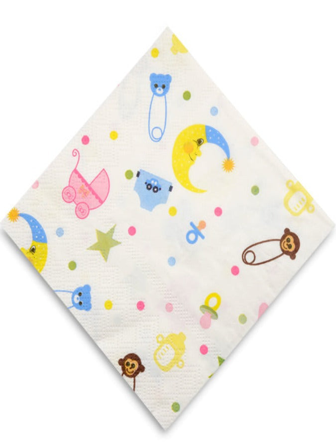Serviette Baby Shower Layer