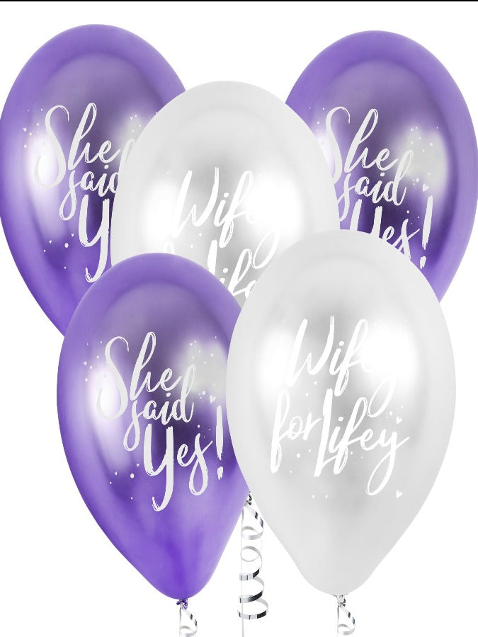 She Said Yes Hen Party Balloons