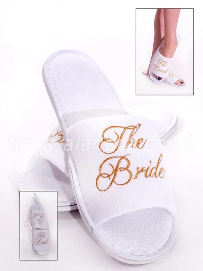 Spa Slippers for the Bride