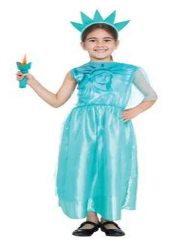 Statue Of Liberty Girls Costume