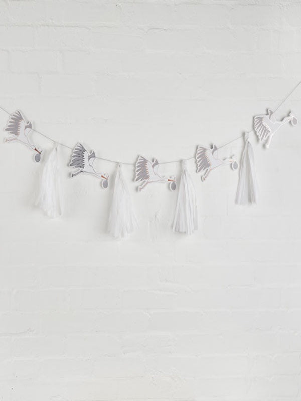 Stork & Tassel Garland