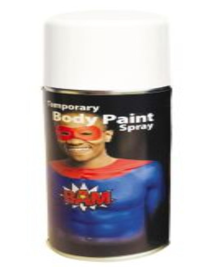 Temporary Body Paint Spray - White