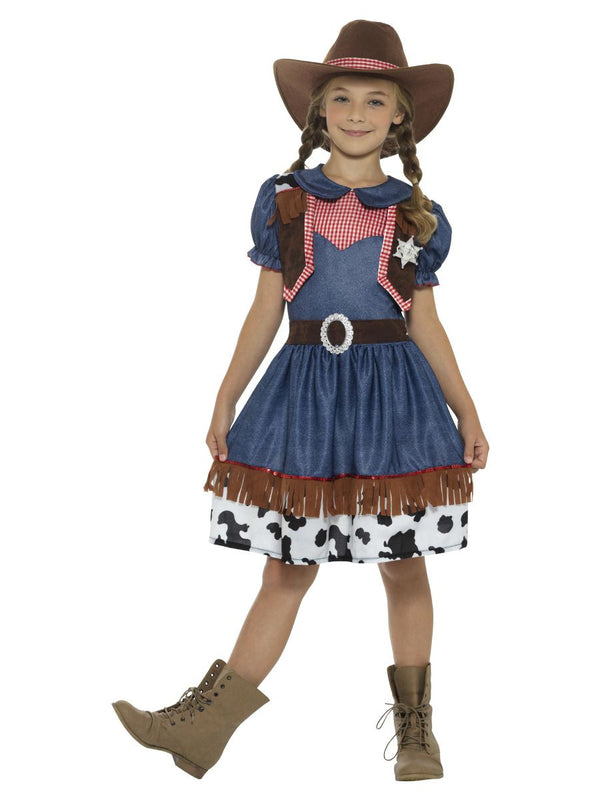 Texan Cowgirl Kids Costume