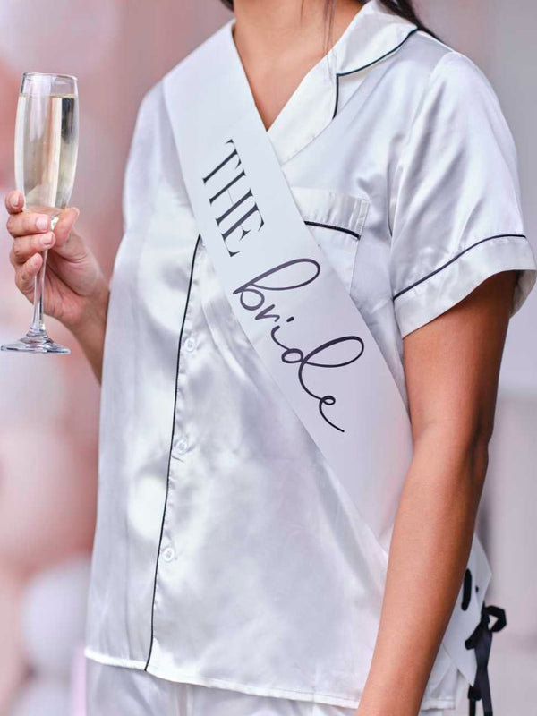 The Bride Hen Party Sash