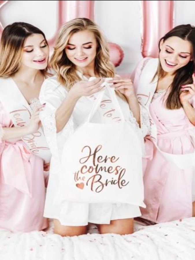 Tote bag - Here comes the bride