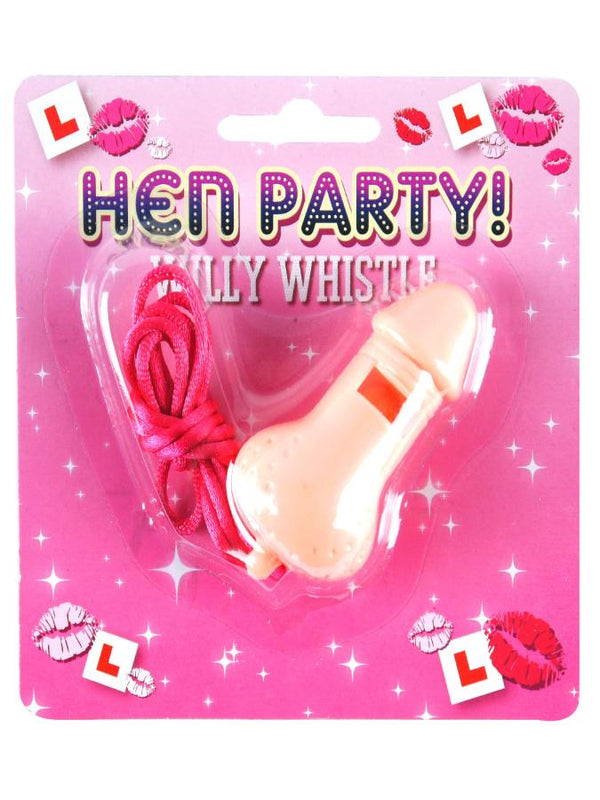 Whistle Willy 7cm On Pink Cord