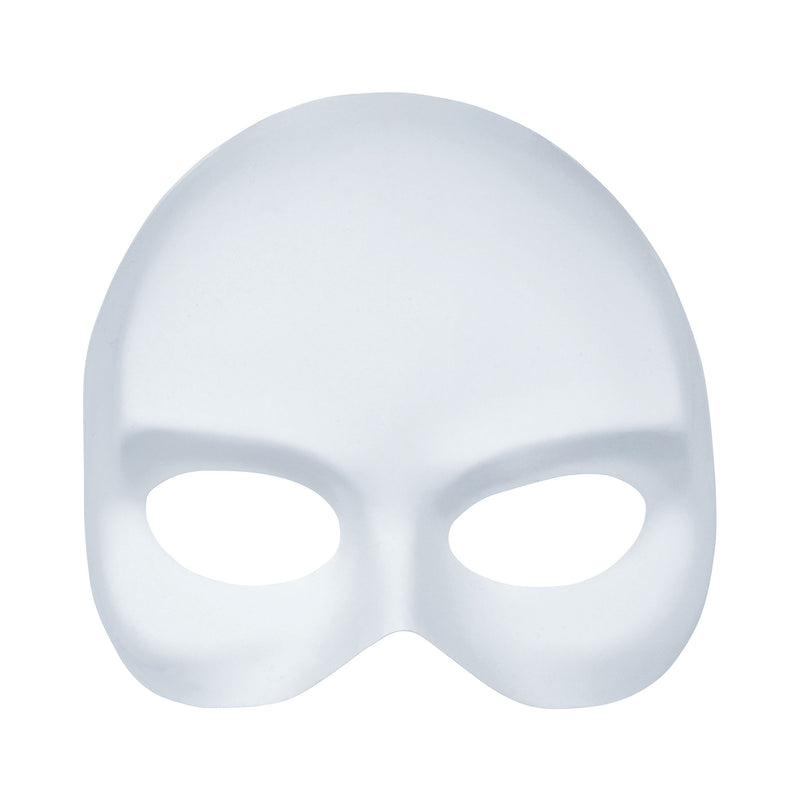 White Mask Half Face