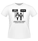 'Game Over' Funny Personalised Stag Party Tshirt