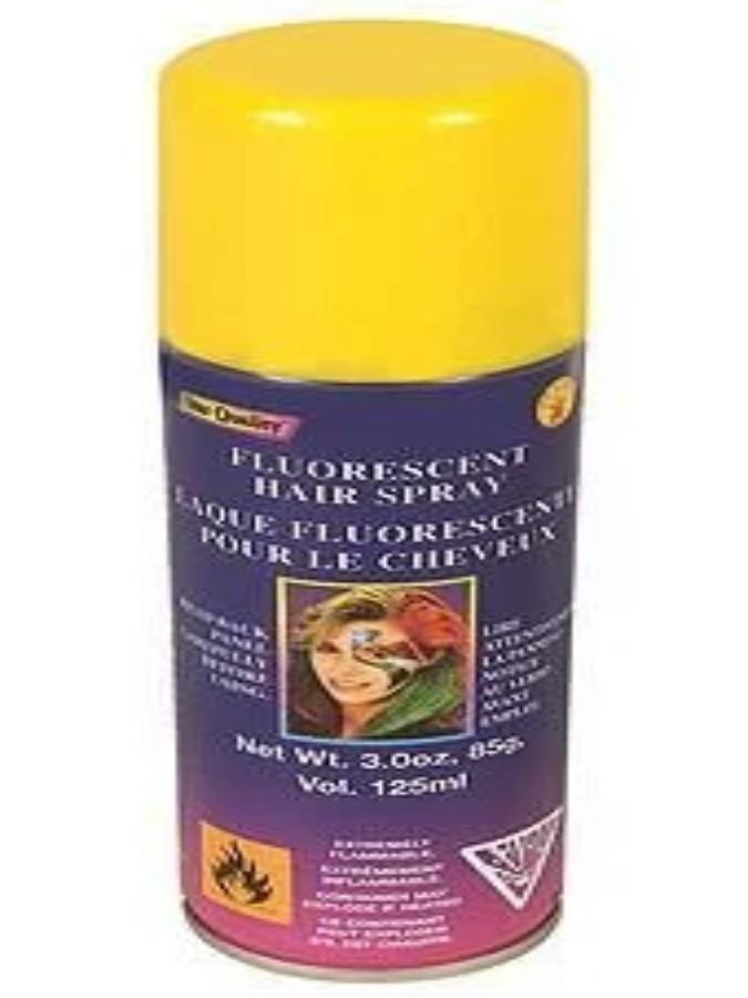 Yellow Wash Out Hair Spray