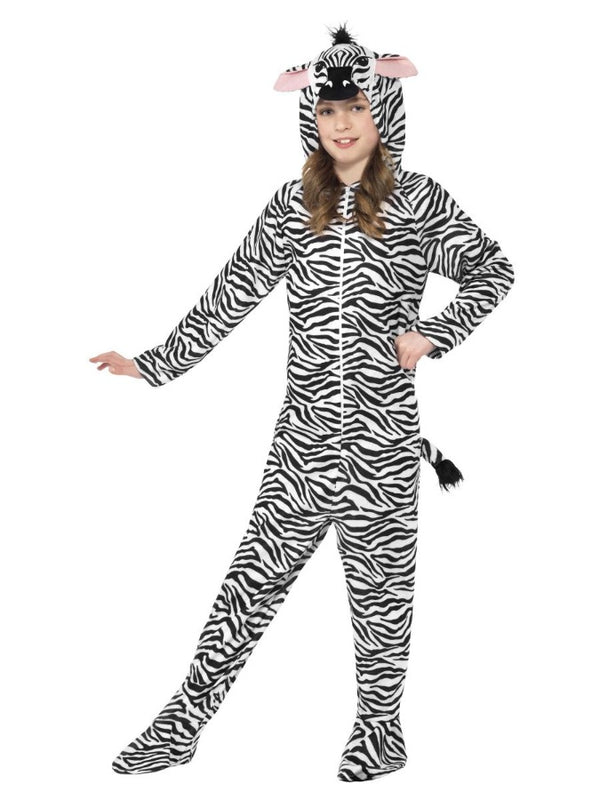 Zebra Costume, Black & White Kids Costume