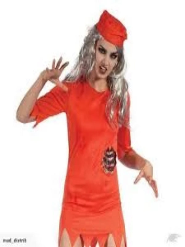 Zombie Prisoner Lady Orange