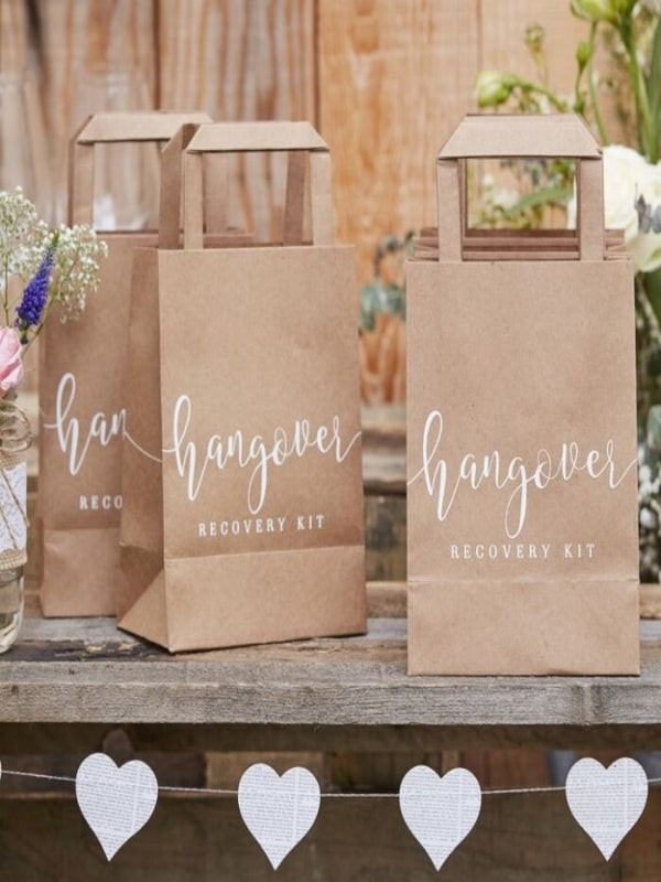 Kraft Hangover Recovery Kit Bags