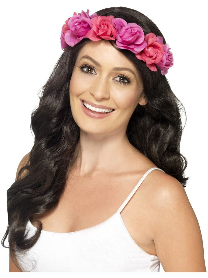 Floral Headband, Pink